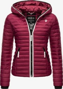 NAVAHOO Overgangsjakke 'Kimuk' Bordeaux