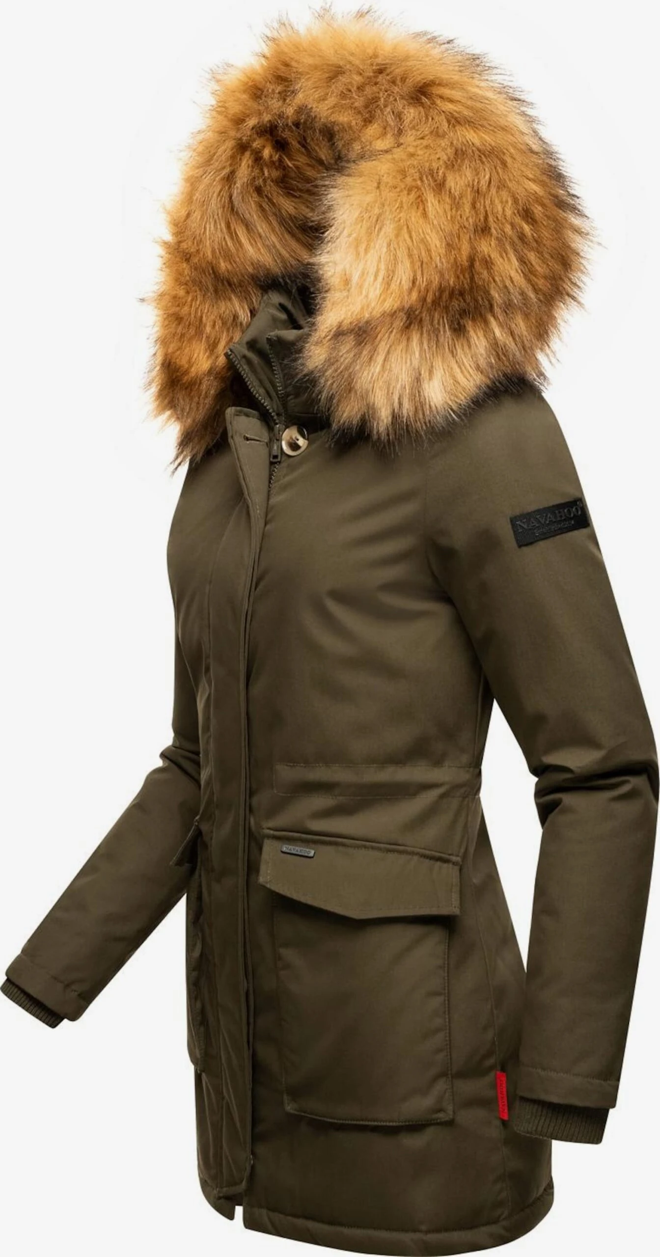 NAVAHOO Vinterfrakk 'Schneeengel' Brun 4 NAVAHOO Vinterfrakk 'Schneeengel' Brun - Bilde 2