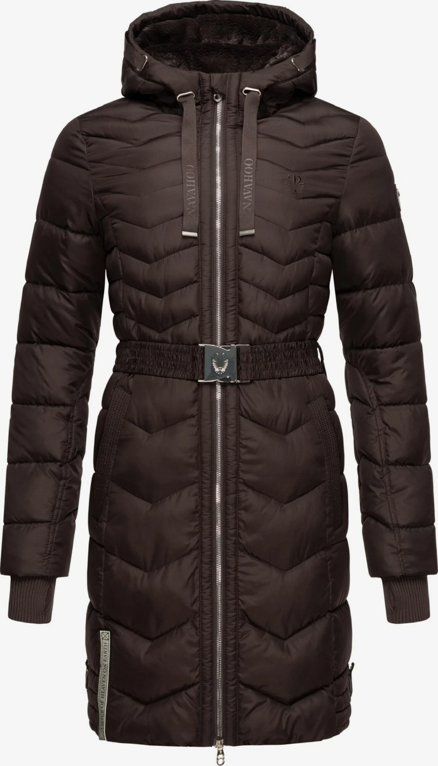 NAVAHOO Vinterfrakk 'Alpenveilchen' Sjokolade 3 NAVAHOO Vinterfrakk 'Alpenveilchen' Sjokolade