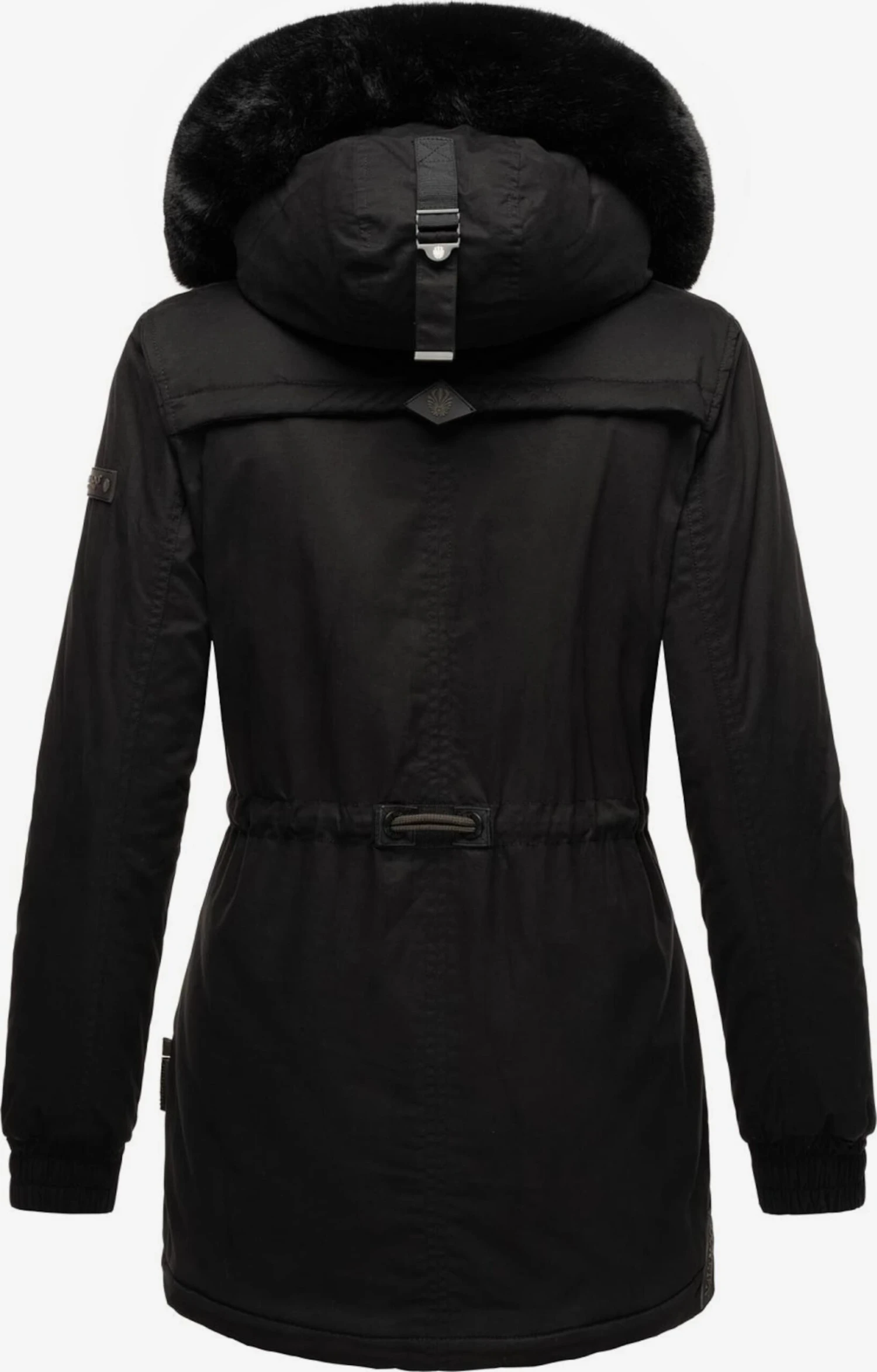 NAVAHOO Vinterparkas Svart 4 NAVAHOO Vinterparkas Svart - Bilde 2