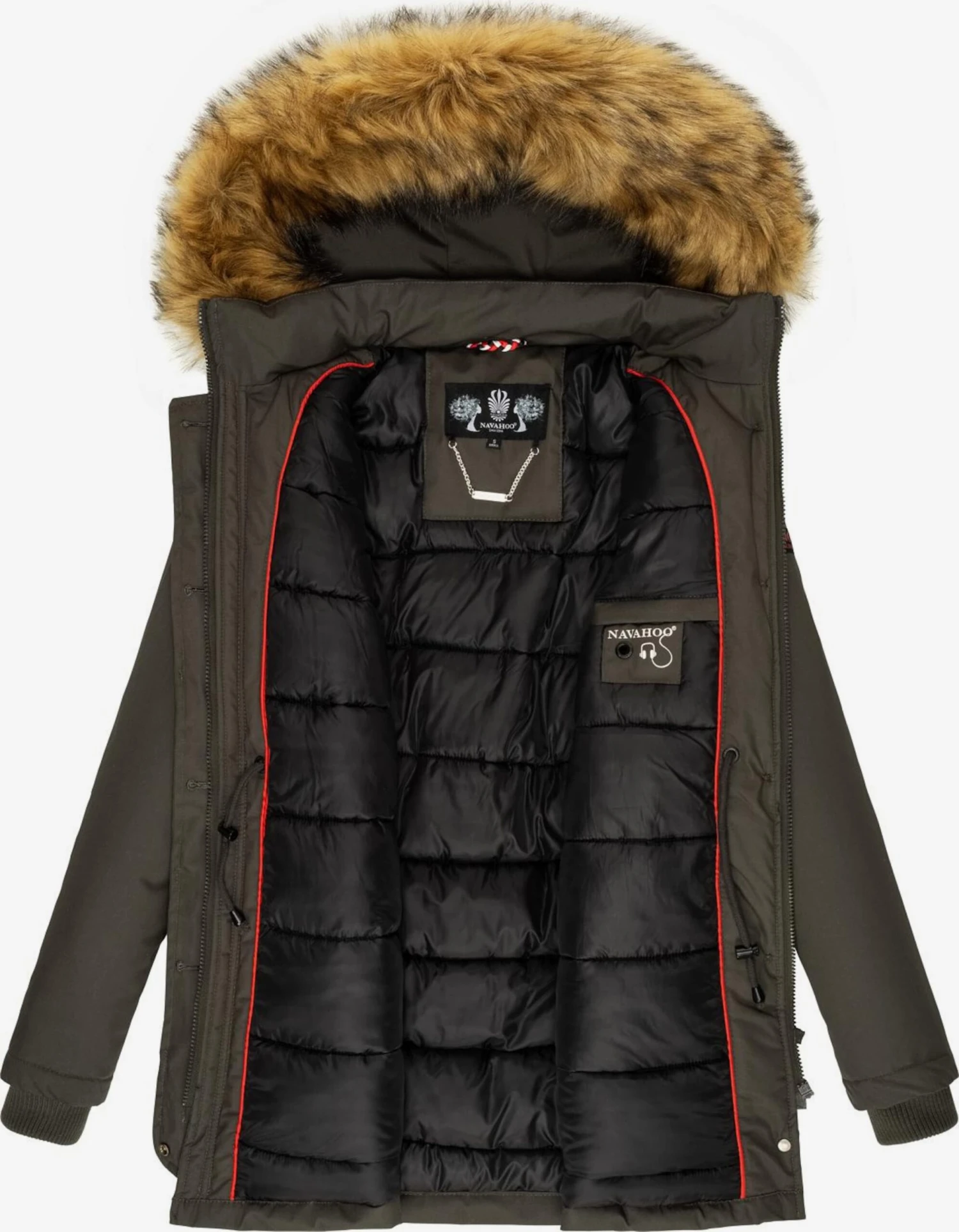 NAVAHOO Vinterfrakk Mørkegrå 7 NAVAHOO Vinterfrakk Mørkegrå - Bilde 5