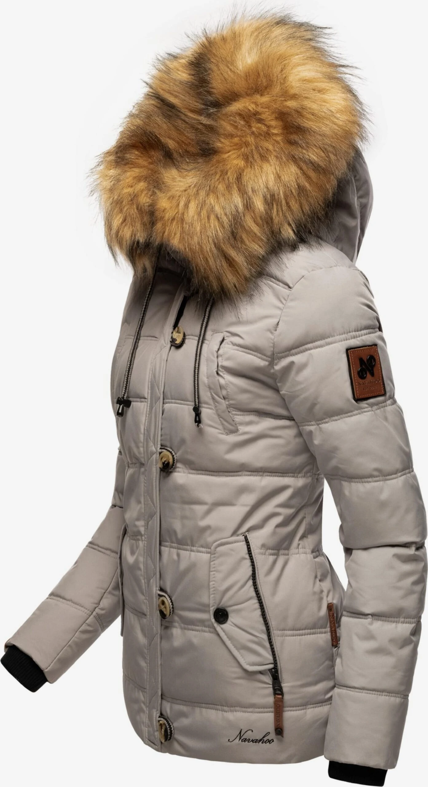 NAVAHOO Vinterjakke 'Zoja' Grå 4 NAVAHOO Vinterjakke 'Zoja' Grå - Bilde 2