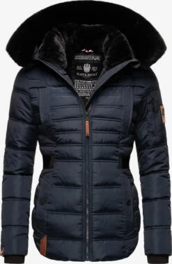 NAVAHOO Vinterjakke 'Melikaa' Mørkeblå
