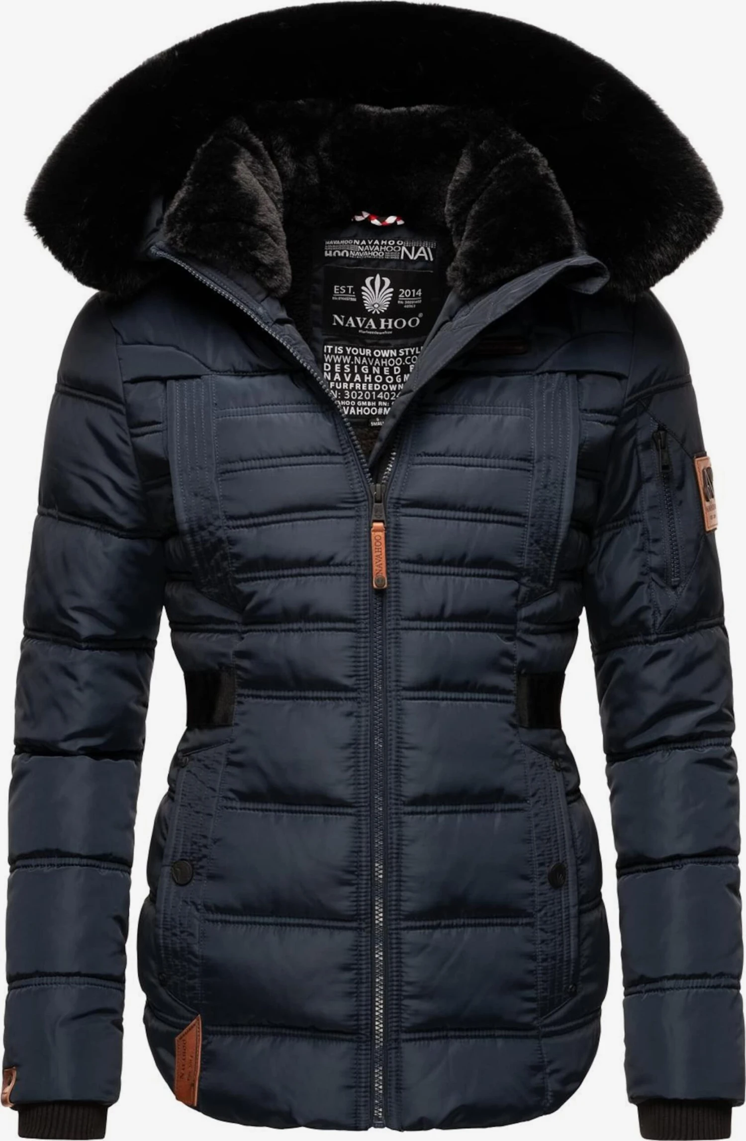 NAVAHOO Vinterjakke 'Melikaa' Mørkeblå 3 NAVAHOO Vinterjakke 'Melikaa' Mørkeblå