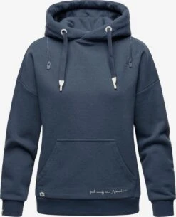 NAVAHOO Sweatshirt 'Zuckerbärchen' Nattblått