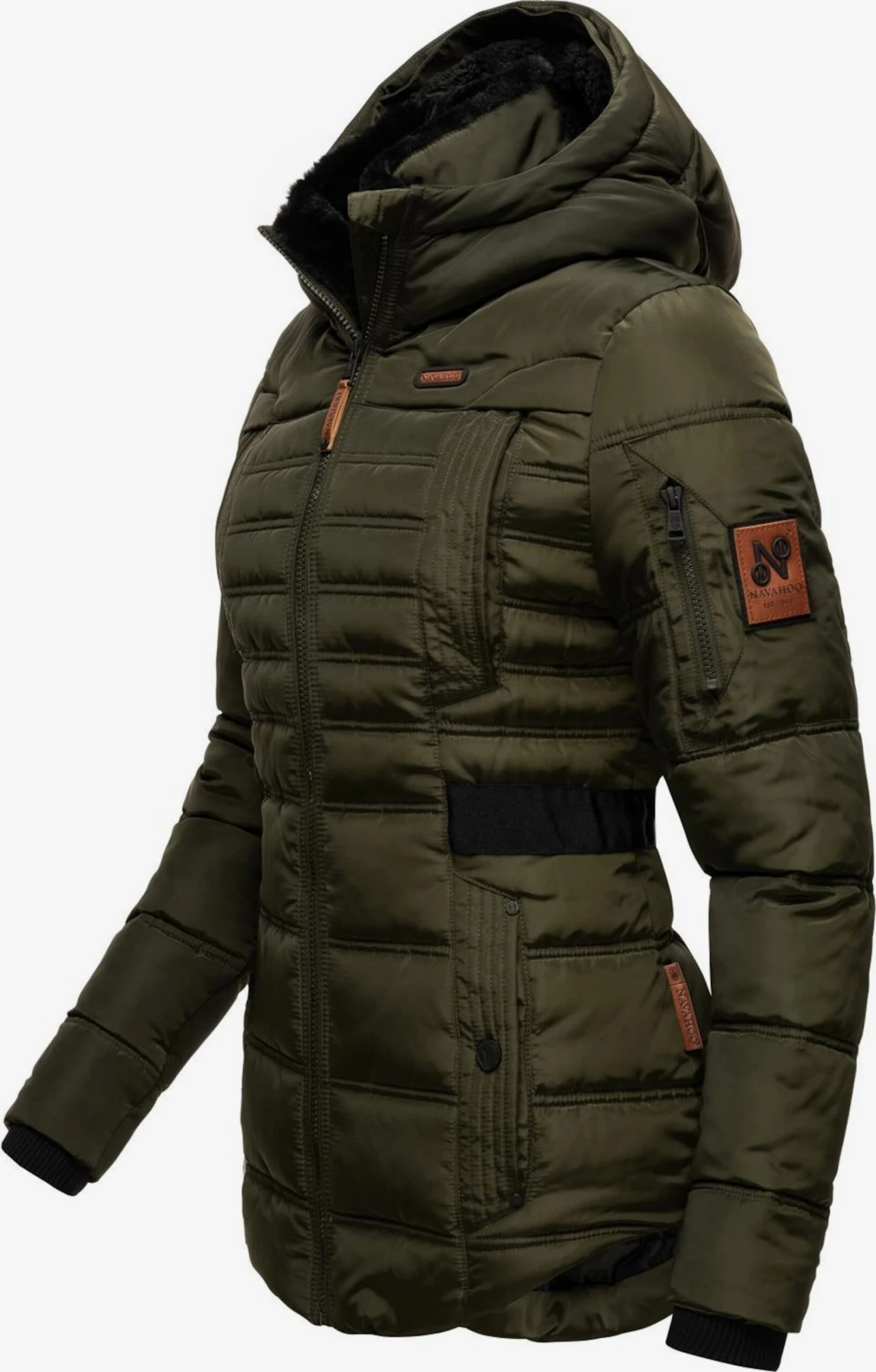 NAVAHOO Vinterjakke 'Melikaa' Oliven 4 NAVAHOO Vinterjakke 'Melikaa' Oliven - Bilde 2