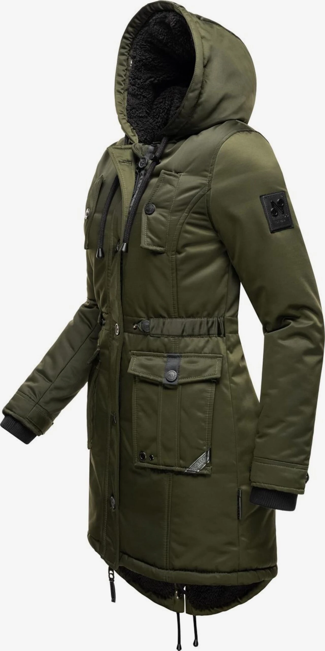NAVAHOO Vinterparkas 'Luluna' Oliven 6 NAVAHOO Vinterparkas 'Luluna' Oliven - Bilde 4