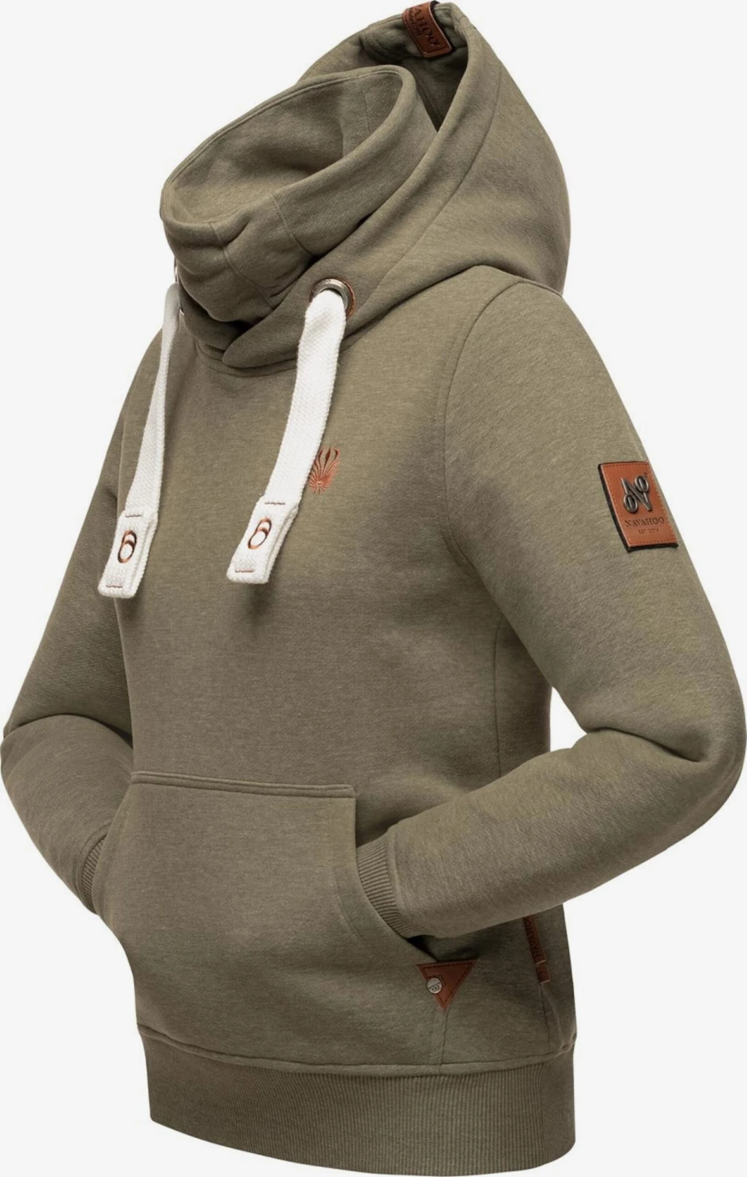 NAVAHOO Sweatshirt 'Raniaa' Oliven 4 NAVAHOO Sweatshirt 'Raniaa' Oliven - Bilde 2