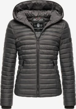 NAVAHOO Overgangsjakke 'Kimuk' Koksgrå