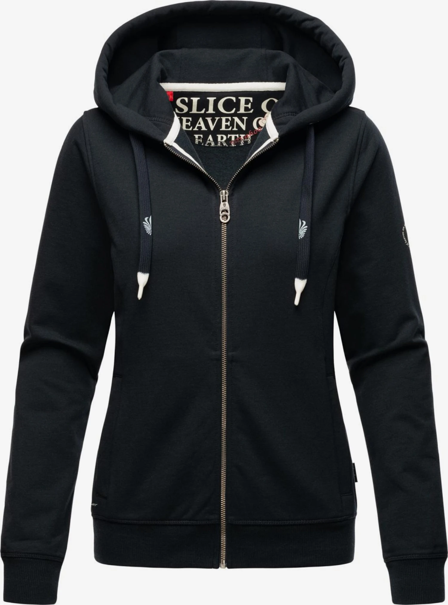 NAVAHOO Sweatjakke 'Engelshaar' Mørkeblå