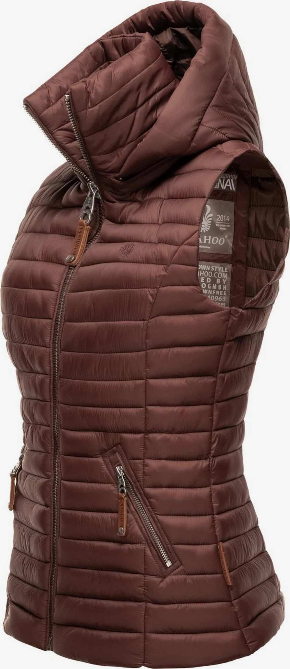 NAVAHOO Vest 'Shadaa' Kastanjebrun 4 NAVAHOO Vest 'Shadaa' Kastanjebrun - Bilde 2