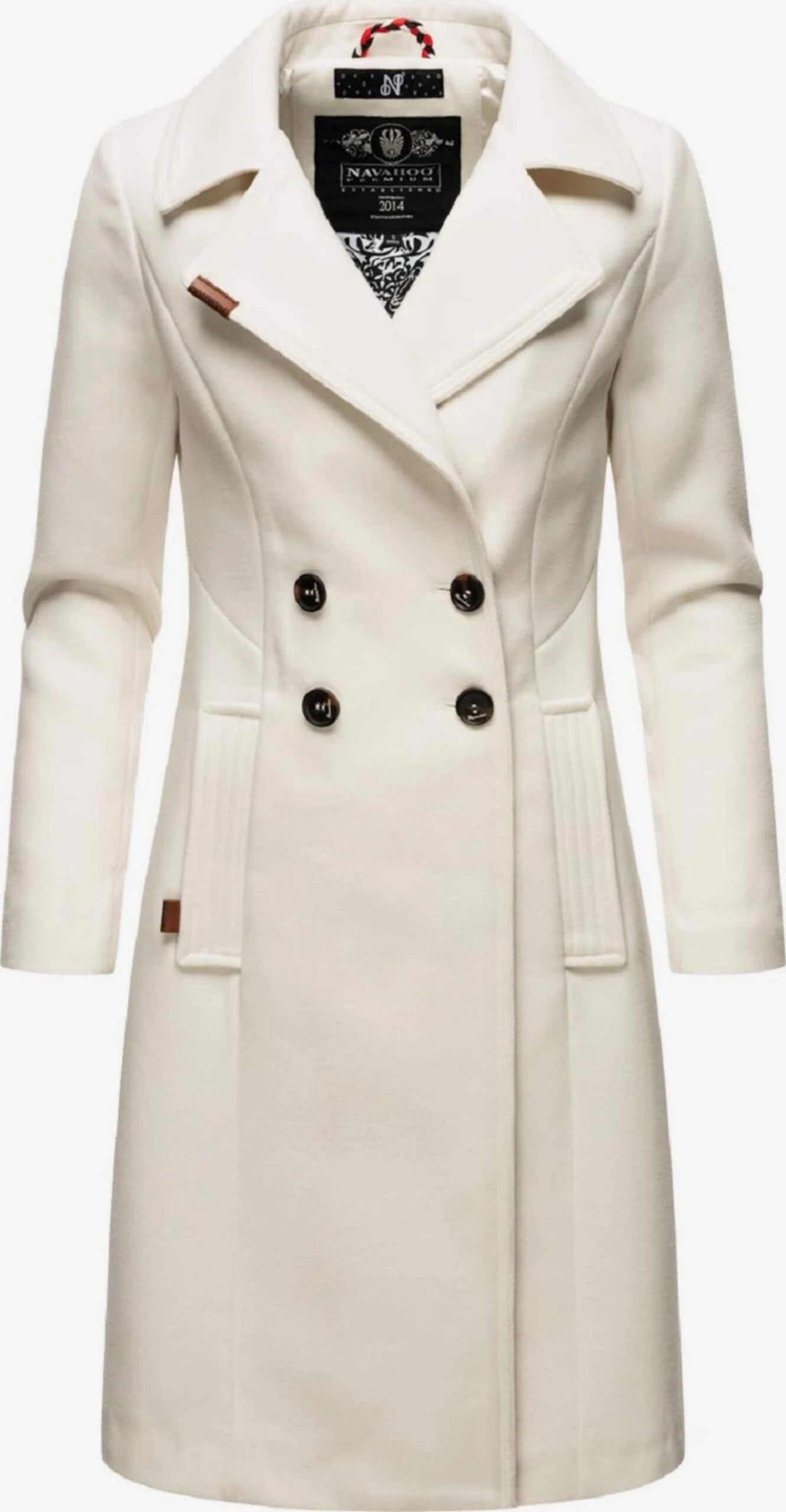 NAVAHOO Vinterfrakk 'Wooly' Offwhite 3 NAVAHOO Vinterfrakk 'Wooly' Offwhite