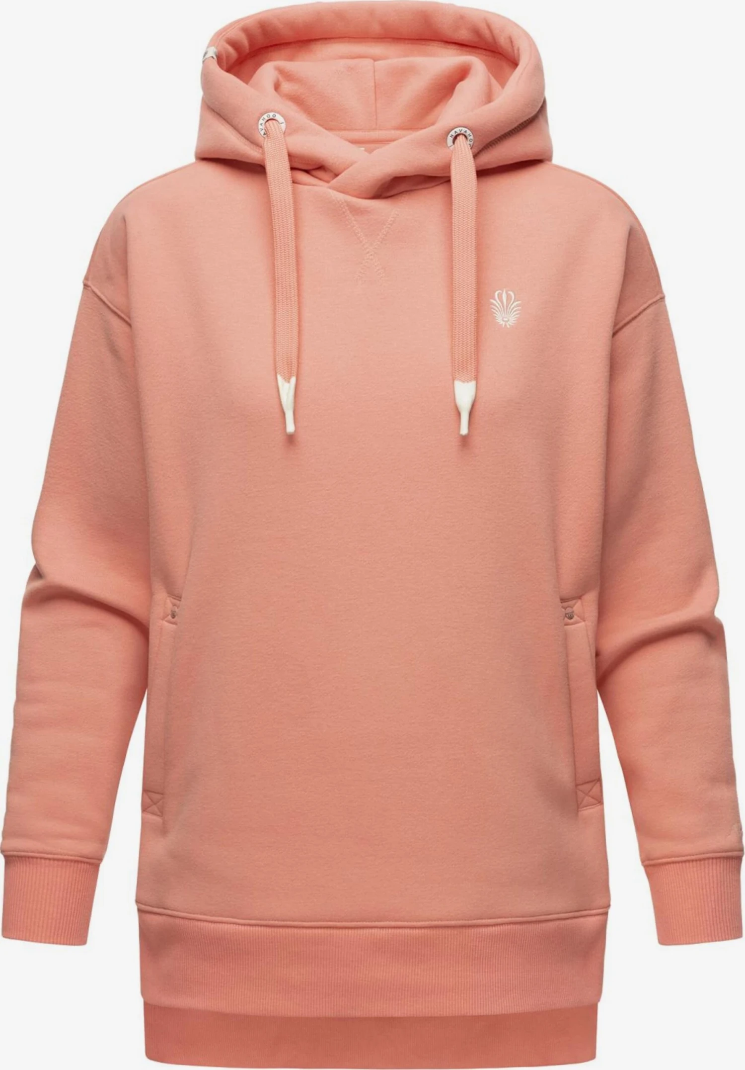 NAVAHOO Sweatshirt 'Silberengelchen' Aprikos