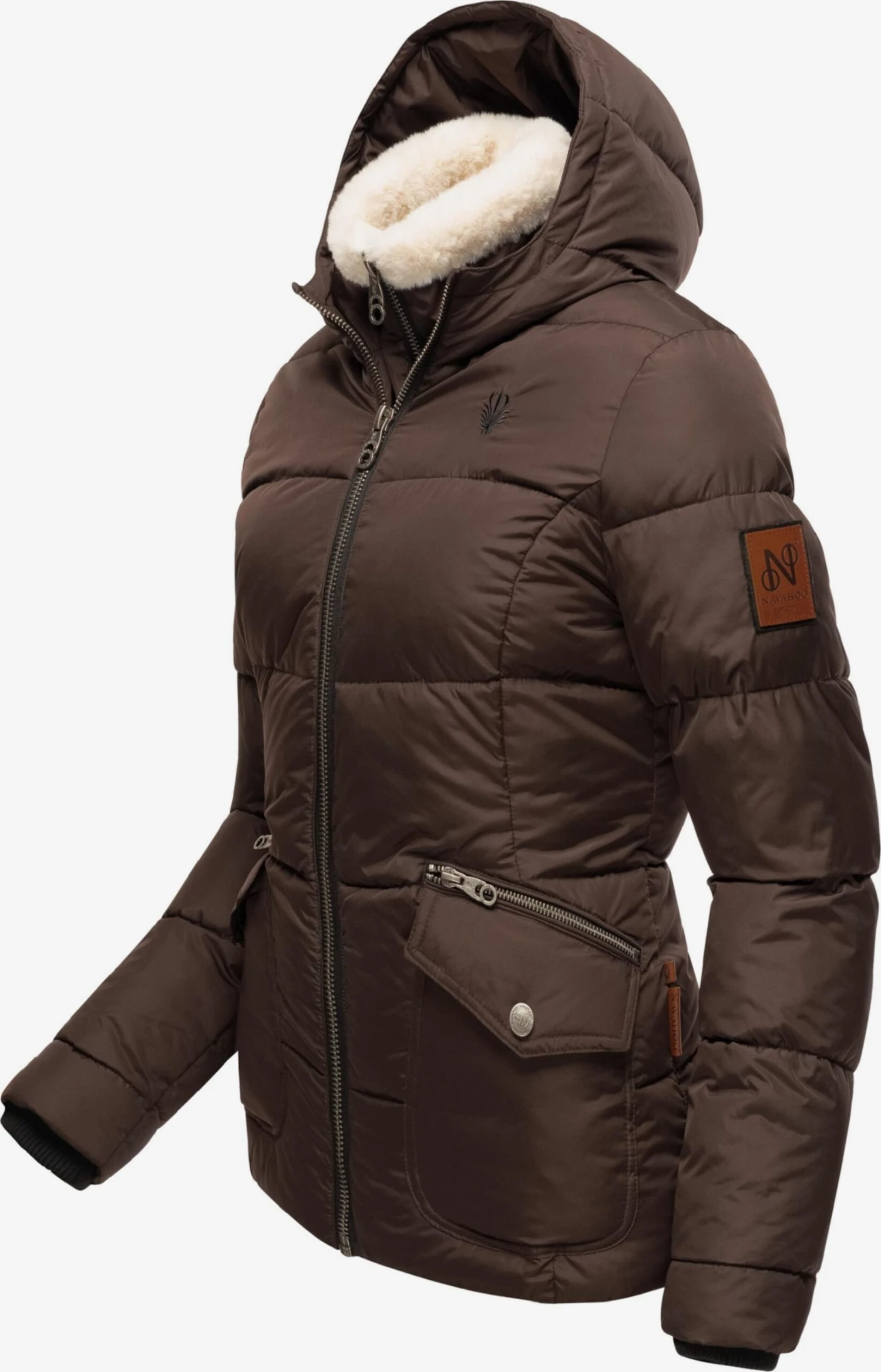 NAVAHOO Vinterjakke 'Megan' Mørkebrun 4 NAVAHOO Vinterjakke 'Megan' Mørkebrun - Bilde 2