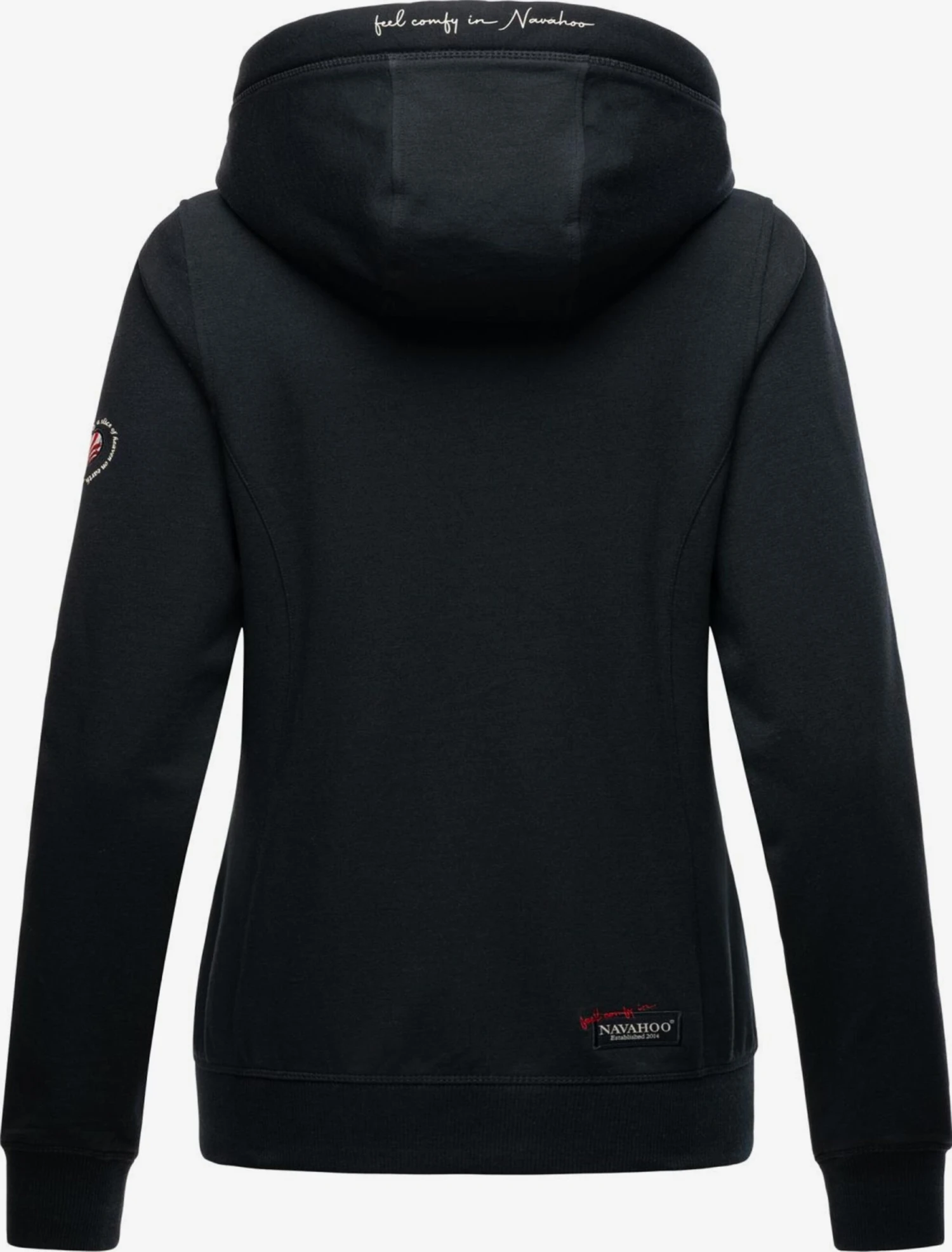 NAVAHOO Sweatjakke 'Engelshaar' Mørkeblå 6 NAVAHOO Sweatjakke 'Engelshaar' Mørkeblå - Bilde 4