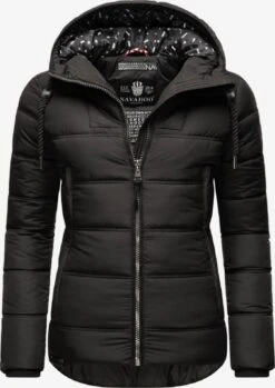 NAVAHOO Vinterjakke 'Renesmee' Svart