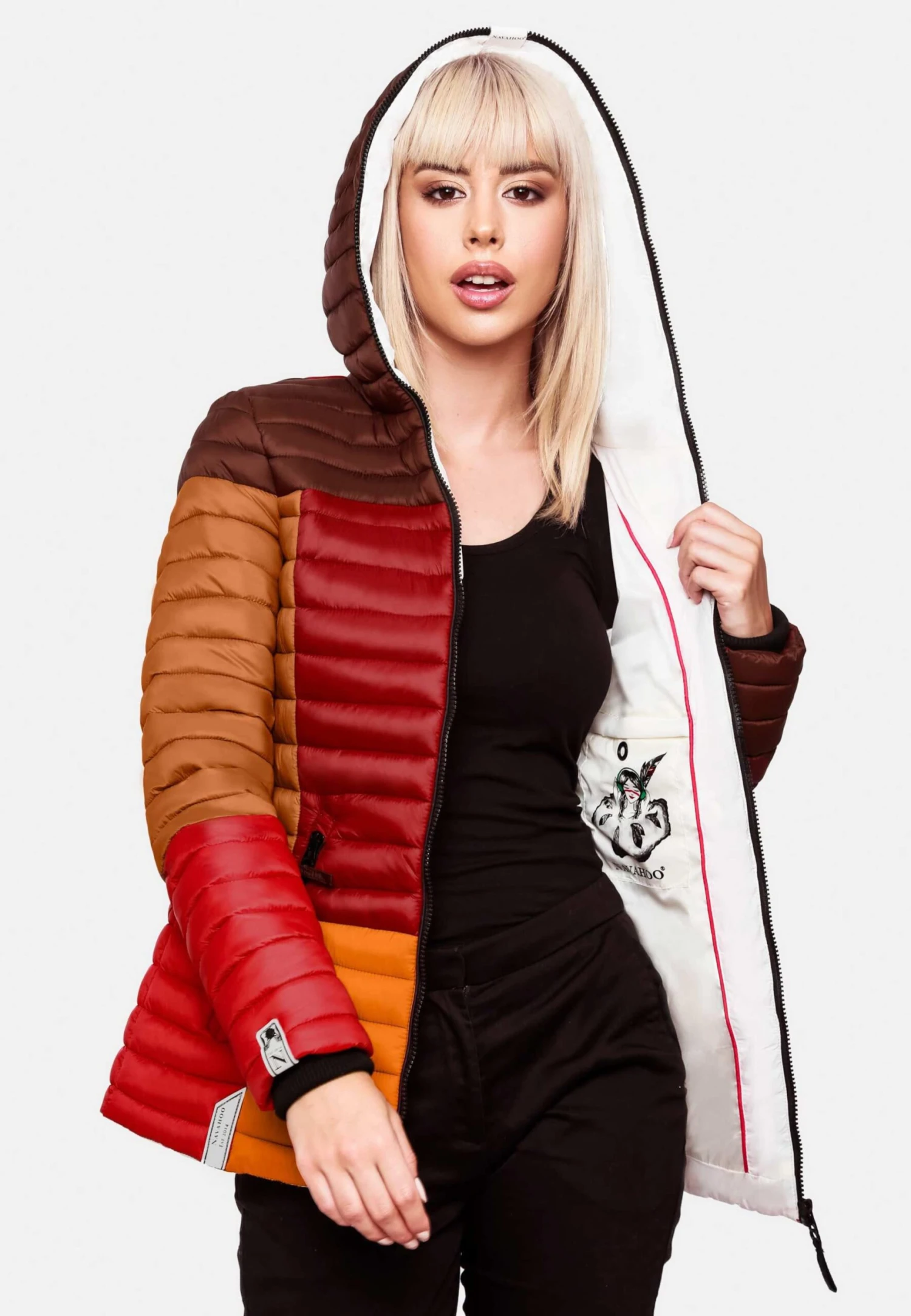 NAVAHOO Overgangsjakke 'Multikulti' Blandingsfarger 10 NAVAHOO Overgangsjakke 'Multikulti' Blandingsfarger - Bilde 8