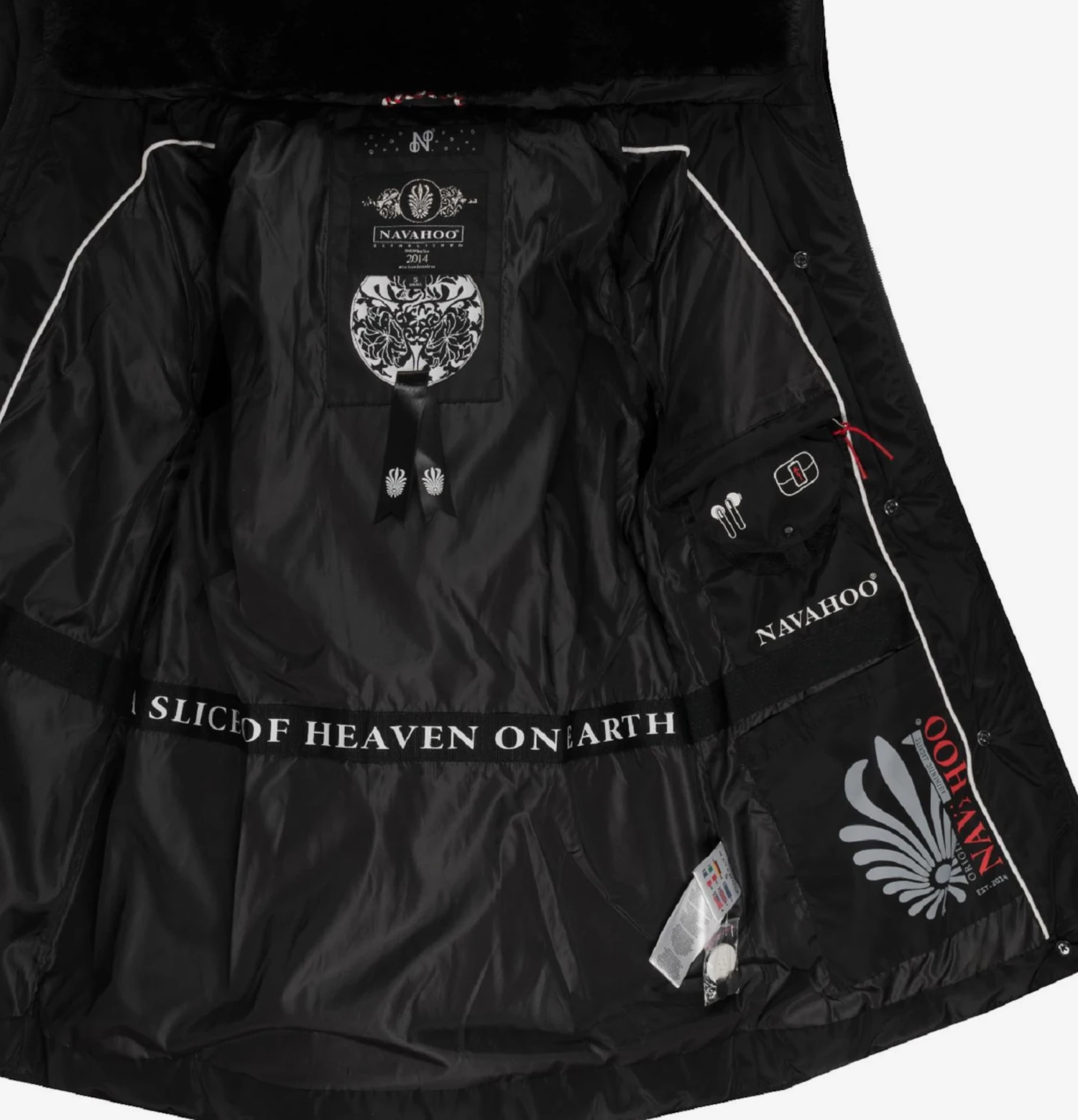 NAVAHOO Vinterjakke 'Wisteriaa' Svart 8 NAVAHOO Vinterjakke 'Wisteriaa' Svart - Bilde 6