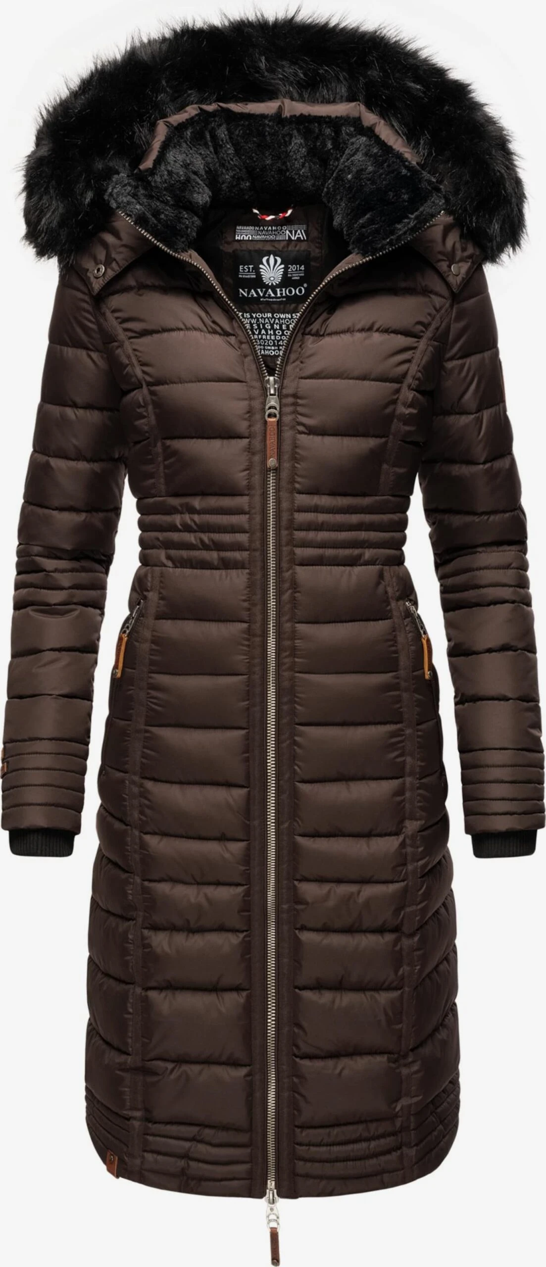 NAVAHOO Vinterfrakk 'Umay' Brun 3 NAVAHOO Vinterfrakk 'Umay' Brun