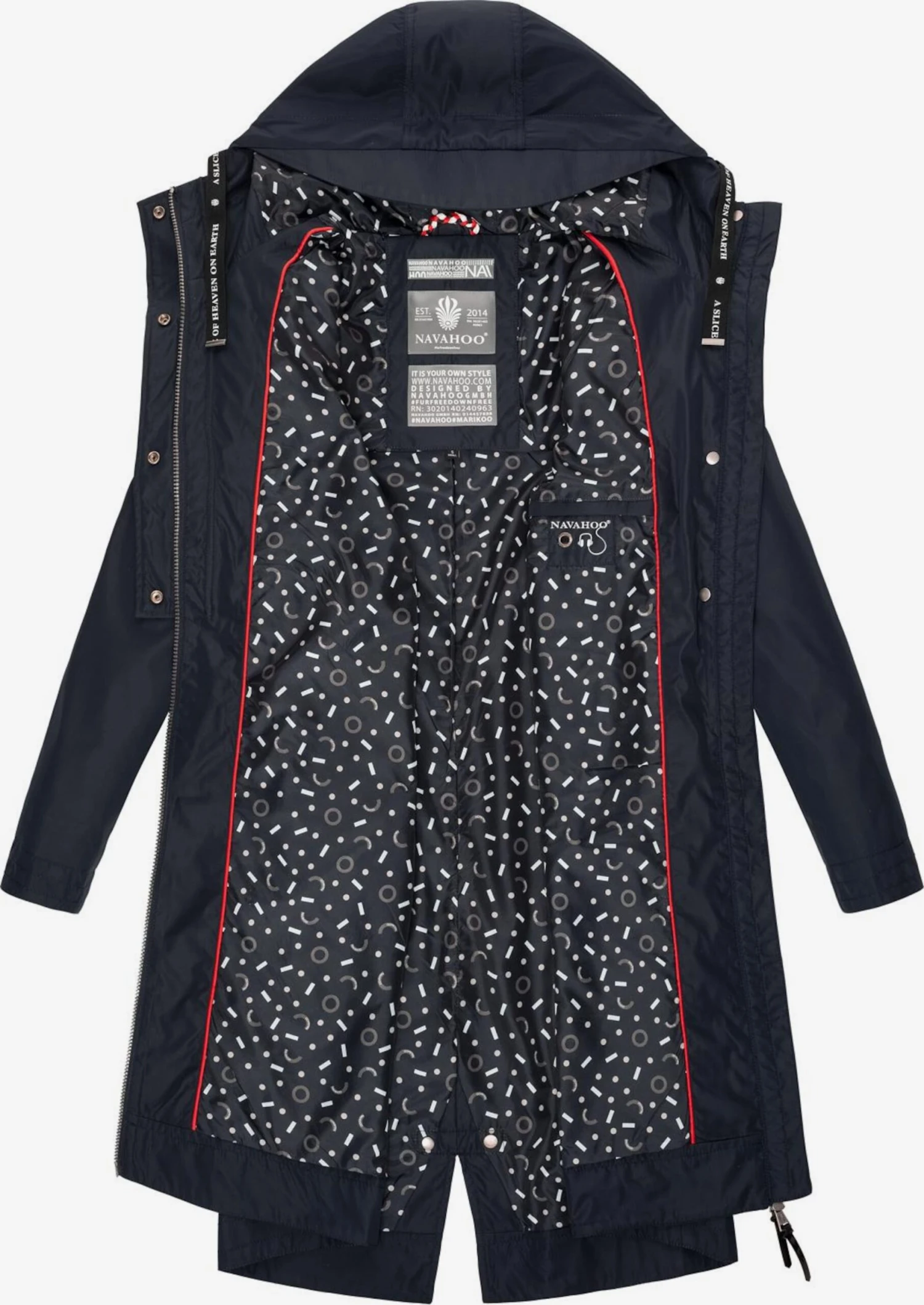 NAVAHOO Overgangsparkas ' Josinaa ' Mørkeblå 6 NAVAHOO Overgangsparkas ' Josinaa ' Mørkeblå - Bilde 4