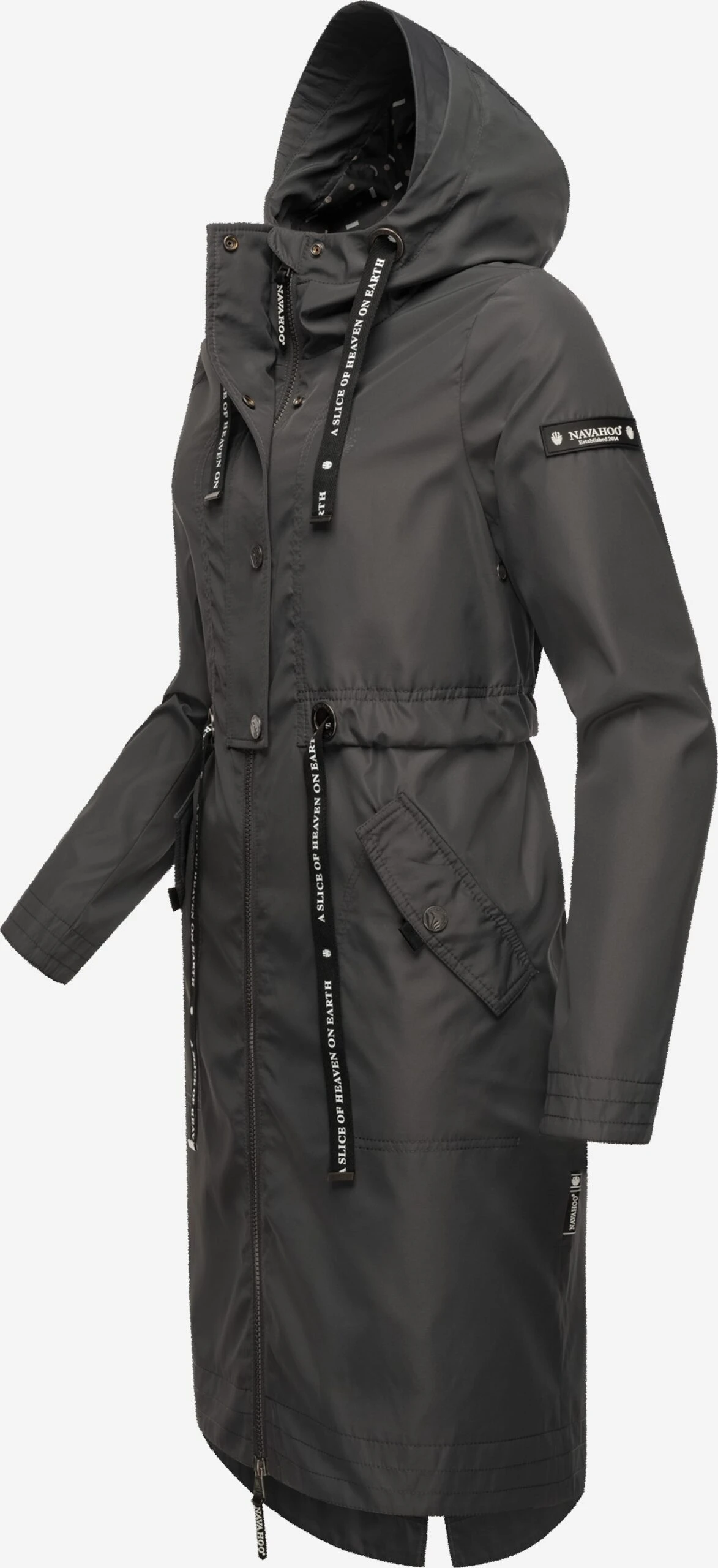 NAVAHOO Overgangsparkas ' Josinaa ' Koksgrå 4 NAVAHOO Overgangsparkas ' Josinaa ' Koksgrå - Bilde 2