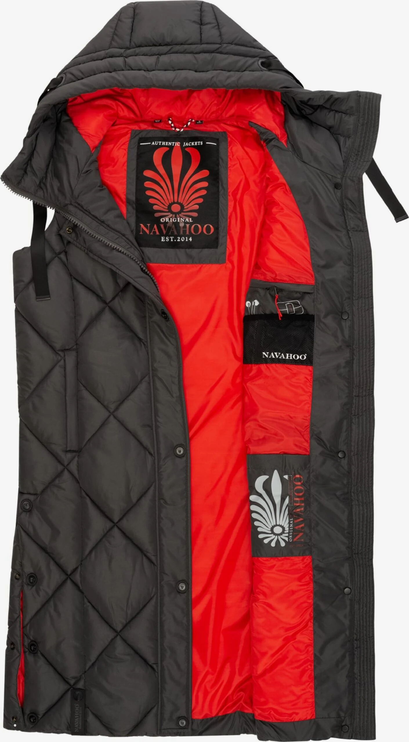 NAVAHOO Vest 'Schnuckel' Koksgrå 7 NAVAHOO Vest 'Schnuckel' Koksgrå - Bilde 5