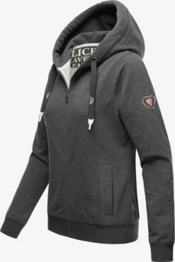 NAVAHOO Sweatjakke 'Engelshaar' Basaltgrå -Navahoo ca04b87efb650773635b2ac7b2427cff