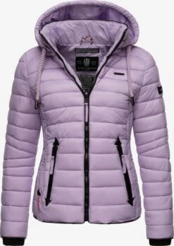 NAVAHOO Overgangsjakke 'Lulana' Lyselilla