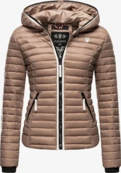 NAVAHOO Overgangsjakke 'Kimuk' Lysebrun