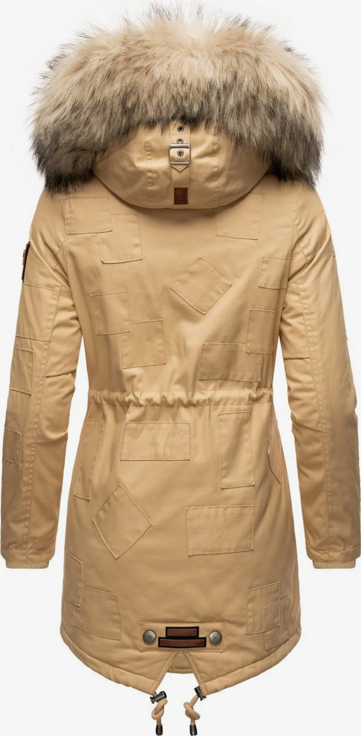 NAVAHOO Vinterparkas 'Honigfee' Lys Beige 5 NAVAHOO Vinterparkas 'Honigfee' Lys Beige - Bilde 3