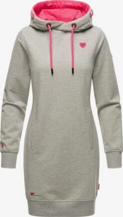 NAVAHOO Kjole Gråmelert