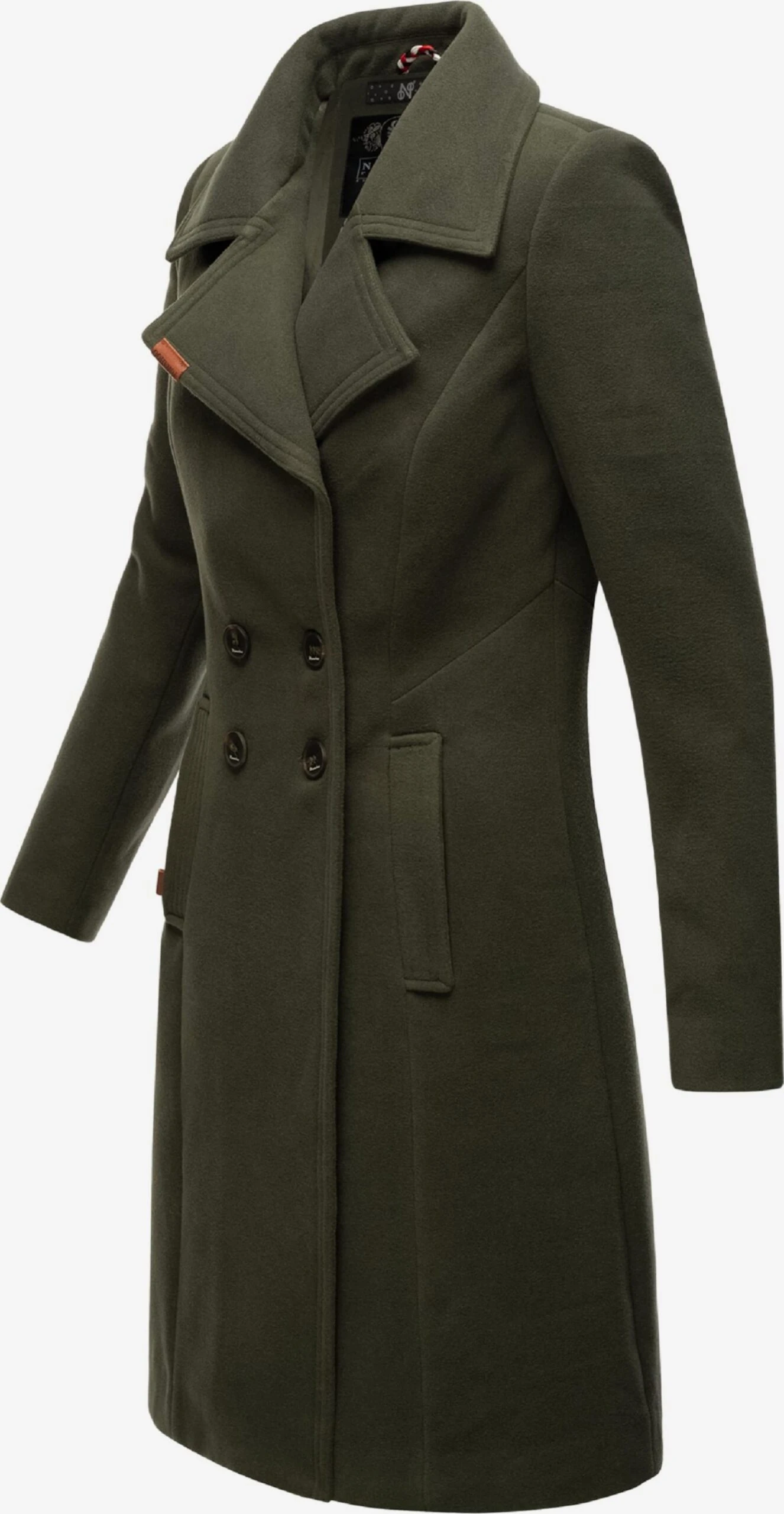 NAVAHOO Vinterfrakk 'Wooly' Mørkegrønn 4 NAVAHOO Vinterfrakk 'Wooly' Mørkegrønn - Bilde 2