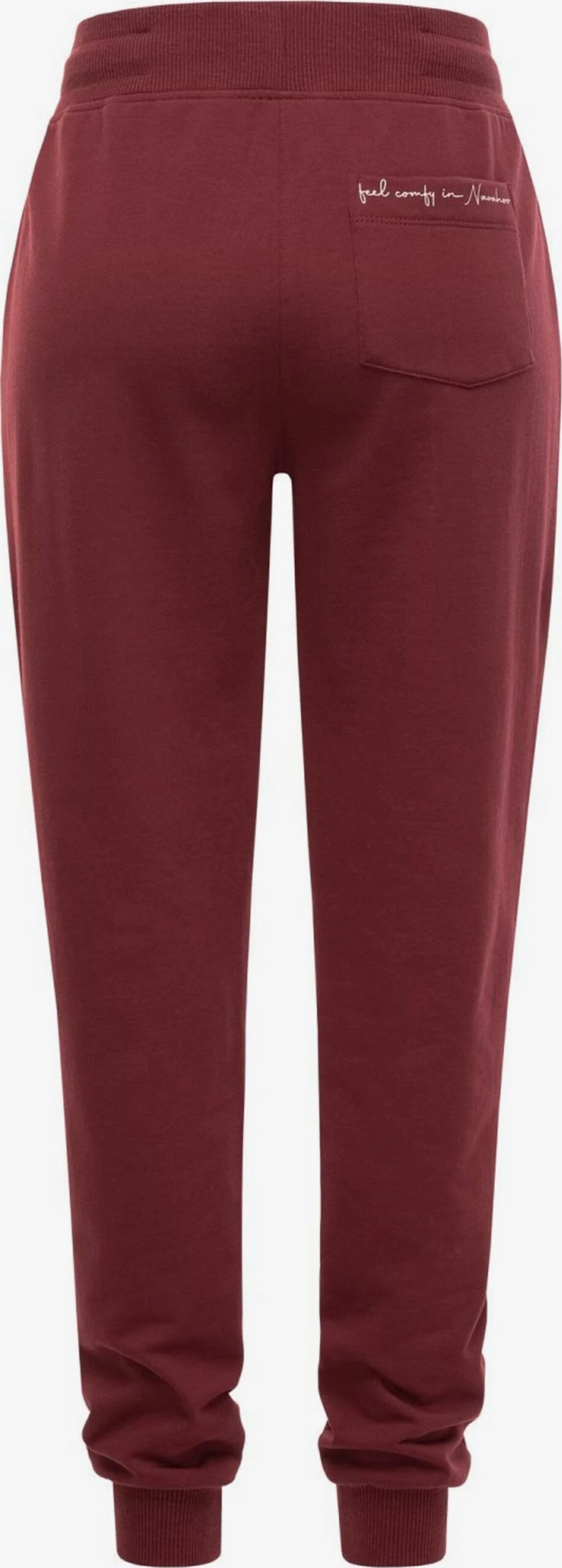 NAVAHOO Avsmalnet Bukse Burgunder 4 NAVAHOO Avsmalnet Bukse Burgunder - Bilde 2