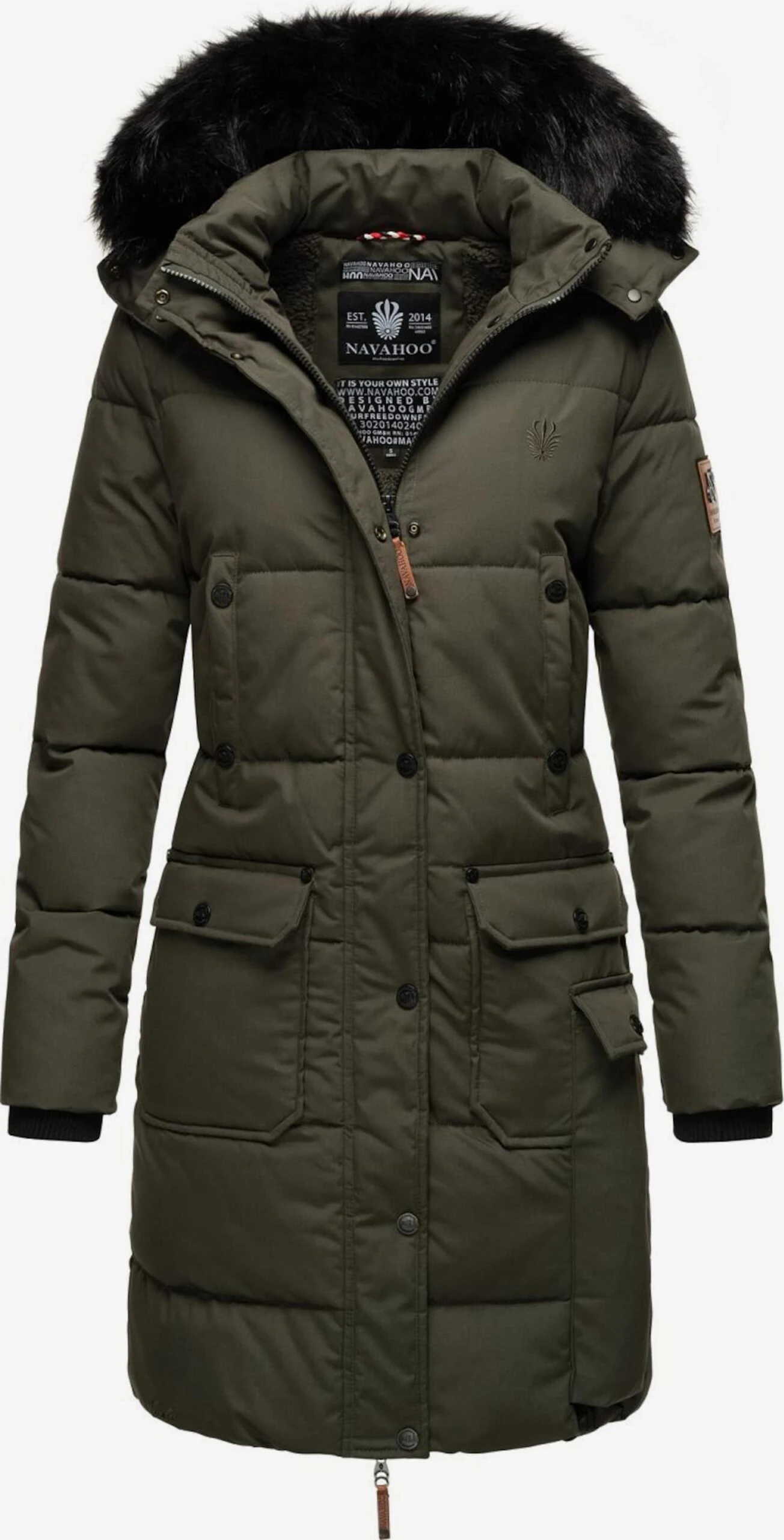 NAVAHOO Vinterfrakk 'Cosimaa' Koksgrå 3 NAVAHOO Vinterfrakk 'Cosimaa' Koksgrå